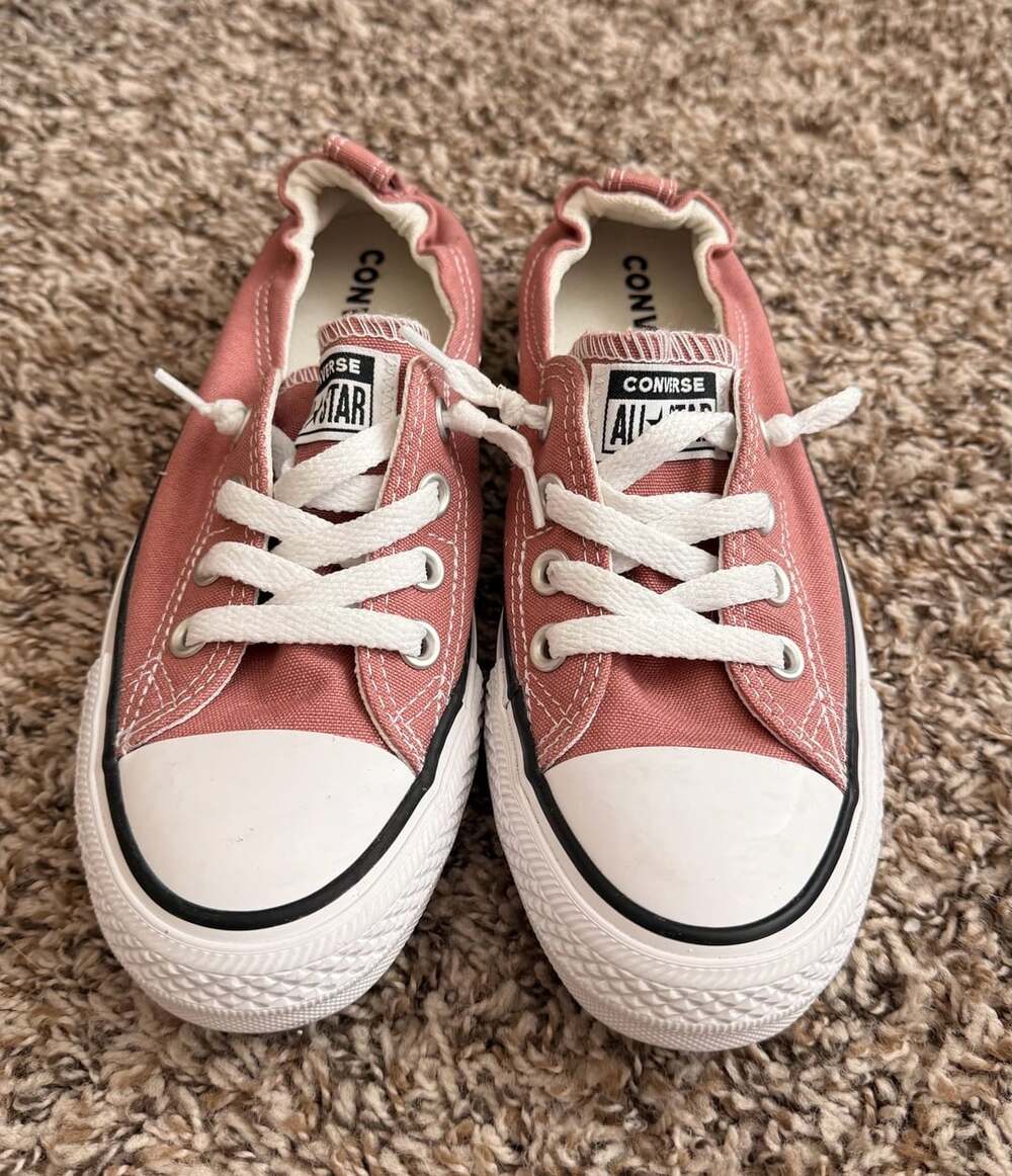 Converse Chuck Taylor All Star Slip-On Sneakers salmon pink Women's US 7.5